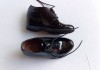 Фото Туфли женские чёрные лакированные, кожа, со шнурками бу отл.со?стоянии